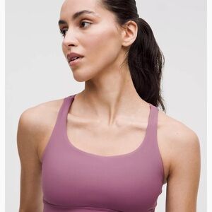 Lululemon Athletica Dusty Rose Sports Bra